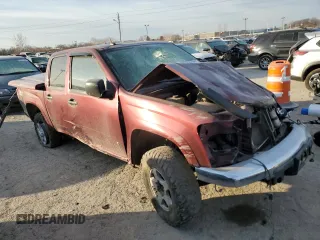 2008 GMC Canyon SLE2 with VIN 1GTDT43E088205337, listed as a Copart auction lot 84287924 with 0 mi miles and Salvage Title. Bid and sale history available at carsss.com. Image 4.