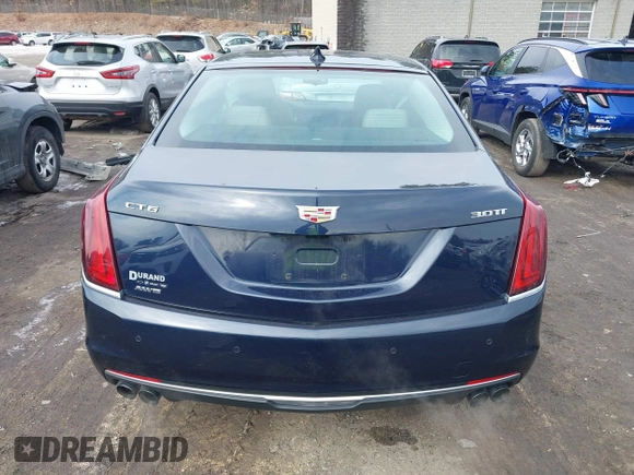 2018 Cadillac CT6 Premium Luxury AWD with VIN 1G6KH5R69JU100620, listed as a IAAI auction lot 41702943 with 83,987 mi miles and . Bid and sale history available at DreamBid. Image 16.