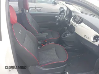 2017 FIAT 500 Pop z VIN 3C3CFFKRXHT671205, wystawiony jako IAAI lot #41737716 z przebiegiem 47 488 mil mil oraz . Historia ofert i sprzedaży dostępna na DreamBid. Obrazek 5.
