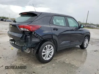 2021 Chevrolet TrailBlazer LS with VIN KL79MNSL1MB030762, listed as a Copart auction lot 60478544 with 18,994 mi miles and Salvage Title. Bid and sale history available at DreamBid. Image 3.