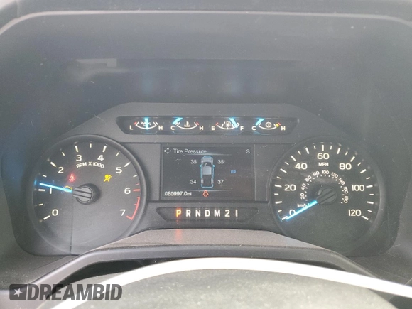 2017 Ford F-150 XL z VIN 1FTMF1CP8HKC54344, wystawiony jako Copart lot #57599445 z przebiegiem 85 997 mil mil oraz Szkoda całkowita • Salvage title. Historia ofert i sprzedaży dostępna na DreamBid. Obrazek 9.