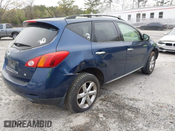 2009 Nissan Murano S with VIN JN8AZ18U89W004898, listed as a IAAI auction lot 41919412 with 237,172 mi miles. Bid and sale history available at carsss.com. Image 4.
