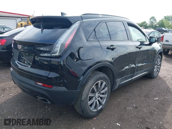 2019 Cadillac XT4 AWD Sport with VIN 1GYFZFR40KF111912, listed as a IAAI auction lot 42375992 with 98,006 mi miles and . Bid and sale history available at DreamBid. Image 4.