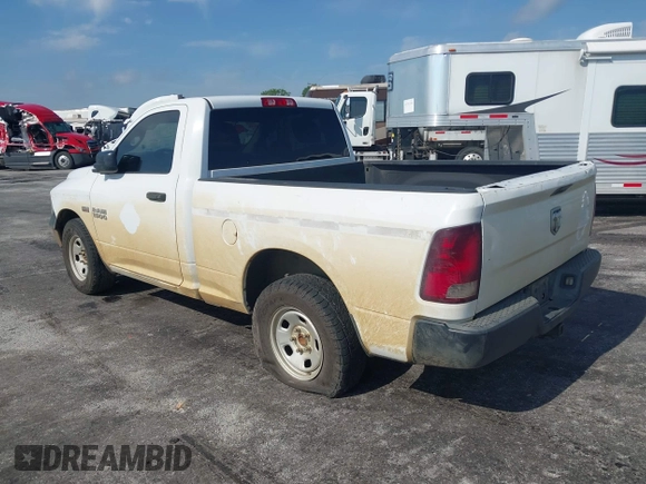 2015 Ram 1500 Tradesman with VIN 3C6JR6AT1FG574429, listed as a IAAI auction lot 42034590 with 242,093 mi miles and . Bid and sale history available at DreamBid. Image 3.