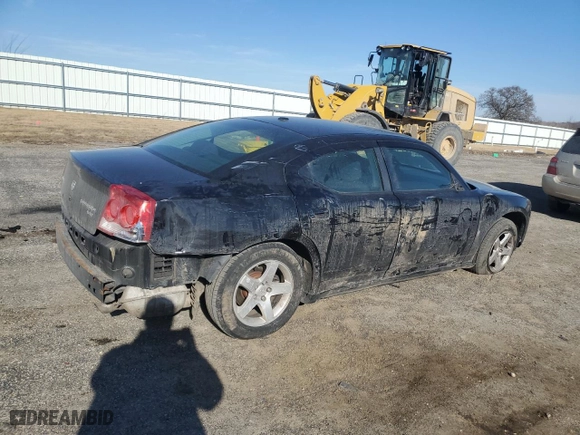 2009 Dodge Charger SXT with VIN 2B3KA33V49H622691, listed as a Copart auction lot 43244095 with 102548 miles and Clean Title. Bid and sale history available at carsss.com. Image 3.