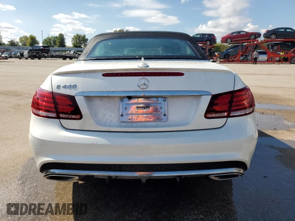 2016 Mercedes-Benz E 400 with VIN WDDKK6FF2GF317289, listed as a Copart auction lot 72568604 with 36,882 mi miles and Salvage Title. Bid and sale history available at carsss.com. Image 6.