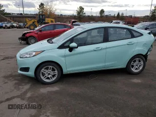 2017 Ford Fiesta SE with VIN 3FADP4BJ6HM134424, listed as a Copart auction lot 83703724 with Not Provided miles and Salvage Title. Bid and sale history available at DreamBid. Image 1.
