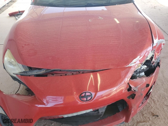2014 Scion FR-S with VIN JF1ZNAA10E8704283, listed as a Copart auction lot 47591265 with NaN miles and Salvage Title. Bid and sale history available at carsss.com. Image 13.