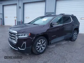 2021 GMC Acadia SLE with VIN 1GKKNKLS7MZ104123, listed as a IAAI auction lot 41113906 with 77,412 mi miles and . Bid and sale history available at DreamBid. Image 2.