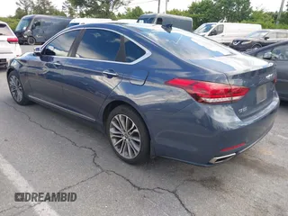 2015 Hyundai Genesis 3.8L z VIN KMHGN4JE5FU102618, wystawiony jako IAAI lot #42215274 z przebiegiem 138 516 mil mil oraz . Historia ofert i sprzedaży dostępna na DreamBid. Obrazek 3.