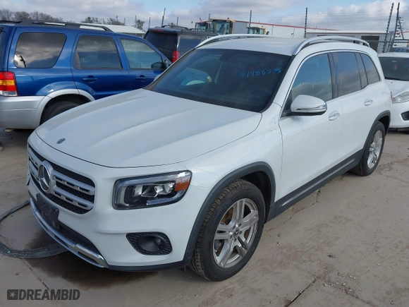 2020 Mercedes-Benz GLB with VIN W1N4M4GB8LW033312, listed as a IAAI auction lot 41488575 with 108,682 mi miles. Bid and sale history available at carsss.com. Image 17.