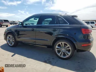 2016 Audi Q3 Premium Plus with VIN WA1BFCFS5GR023114, listed as a Copart auction lot 57947165 with 55,079 mi miles and Salvage title. Bid and sale history available at DreamBid. Image 2.