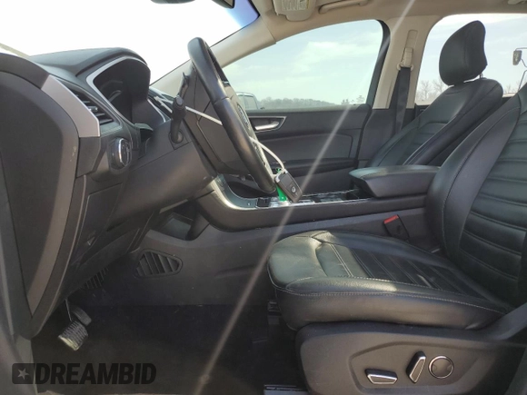 2019 Ford Edge SEL with VIN 2FMPK4J95KBB61390, listed as a Copart auction lot 47183015 with 85,890 mi miles and Salvage Title. Bid and sale history available at carsss.com. Image 7.
