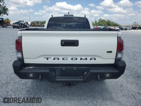 2021 Toyota Tacoma 4WD SR5 with VIN 3TYDZ5BNXMT001810, listed as a Copart auction lot 50374645 with 38,362 mi miles and Non Repairable. Bid and sale history available at carsss.com. Image 6.