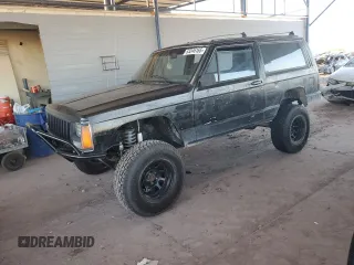 1985 Jeep Cherokee with VIN 1JCWB7722FT035486, listed as a Copart auction lot 53246165 with 217,795 mi miles and Clean title. Bid and sale history available at DreamBid. Image 1.