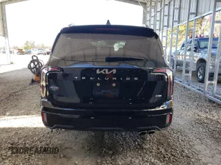 2024 Kia Telluride SX X-Line with VIN 5XYP5DGC9RG474012, listed as a Copart auction lot 79106614 with 22,751 mi miles and Salvage Title. Bid and sale history available at carsss.com. Image 6.