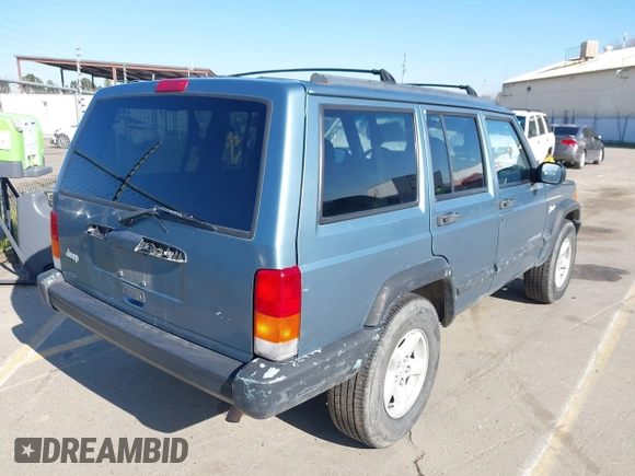 1998 Jeep Cherokee Sport with VIN 1J4FT68S0WL231959, listed as a IAAI auction lot 41680076 with 252,369 mi miles. Bid and sale history available at carsss.com. Image 4.