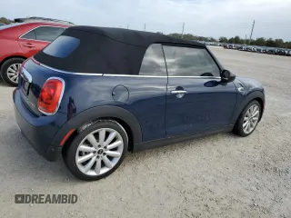 2017 MINI Convertible Cooper with VIN WMWWG5C33H3D00263, listed as a Copart auction lot 75089404 with 0 mi miles and Salvage Title. Bid and sale history available at carsss.com. Image 3.