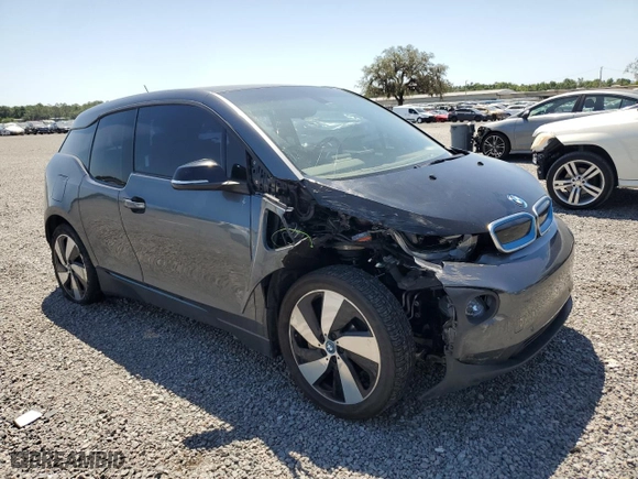2017 BMW i3 with VIN WBY1Z8C5XHV551520, listed as a Copart auction lot 53878525 with 122,649 mi miles and Salvage Title. Bid and sale history available at carsss.com. Image 4.