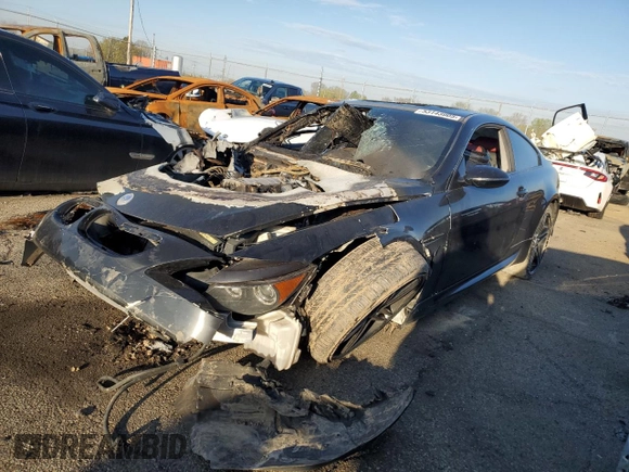 2004 BMW 6 Series 645Ci with VIN WBAEH73414B189660, listed as a Copart auction lot 53143905 with 0 mi miles and Salvage Title. Bid and sale history available at carsss.com. Image 1.