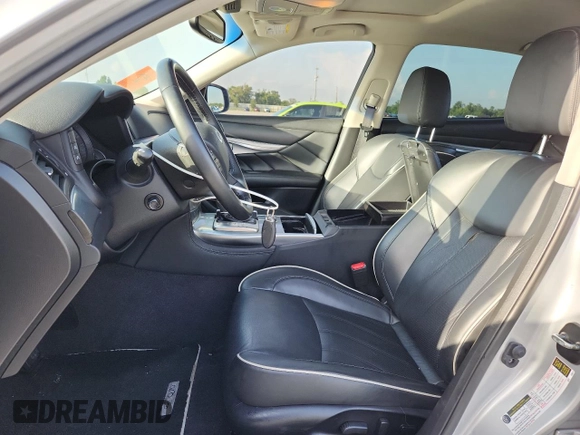 2018 Infiniti Q70 Luxe with VIN JN1BY1PR1JM370561, listed as a Copart auction lot 59784945 with 95,976 mi miles and Non repairable. Bid and sale history available at DreamBid. Image 7.