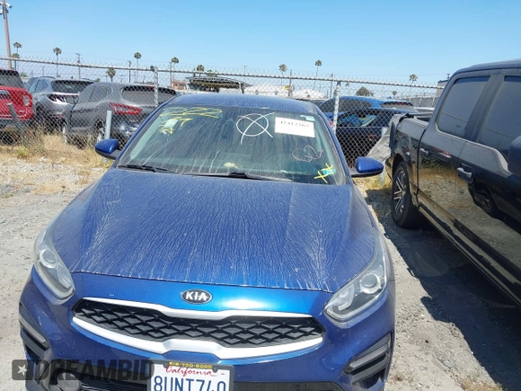 2021 Kia Forte LXS with VIN 3KPF24AD6ME278962, listed as a IAAI auction lot 42412267 with 38,158 mi miles and . Bid and sale history available at DreamBid. Image 13.