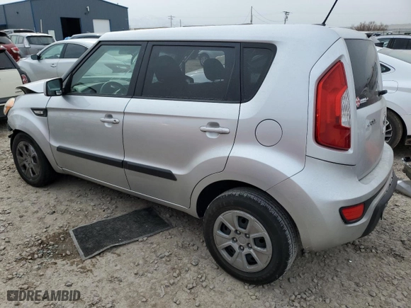 2012 Kia Soul with VIN KNDJT2A53C7448696, listed as a Copart auction lot 51019425 with 97,477 mi miles and Salvage Title. Bid and sale history available at carsss.com. Image 2.