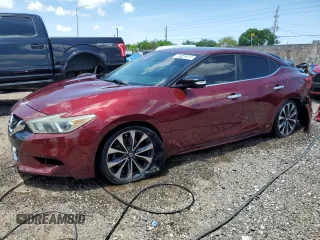 2016 Nissan Maxima SV z VIN 1N4AA6AP0GC438323, wystawiony jako Copart lot #56145365 z przebiegiem 119 228 mil mil oraz Tytuł czysty. Historia ofert i sprzedaży dostępna na DreamBid. Obrazek 1.