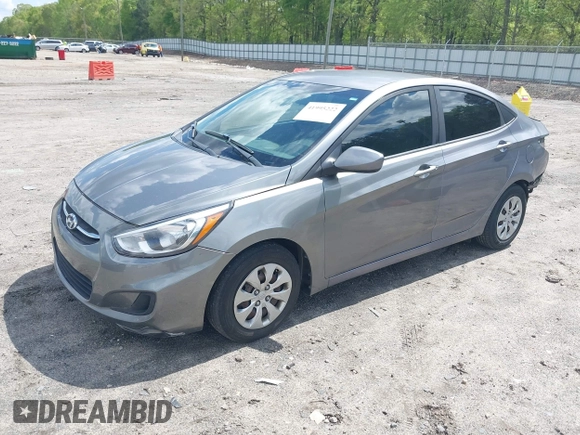 2017 Hyundai Accent SE with VIN KMHCT4AE0HU178612, listed as a IAAI auction lot 41995222 with 110,802 mi miles. Bid and sale history available at carsss.com. Image 2.