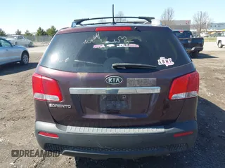 2012 Kia Sorento LX with VIN 5XYKTCA63CG222759, listed as a IAAI auction lot 41815156 with 191,502 mi miles. Bid and sale history available at carsss.com. Image 16.