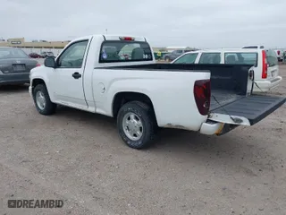 2007 Chevrolet Colorado Work Truck with VIN 1GCCS149678215562, listed as a IAAI auction lot 41906967 with 130,023 mi miles. Bid and sale history available at carsss.com. Image 3.