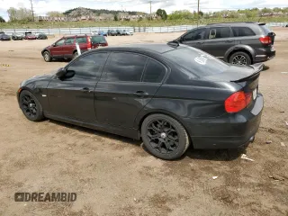 2009 BMW 3 Series 335i with VIN WBAPM73569E190791, listed as a Copart auction lot 56718365 with 172,993 mi miles and Salvage title. Bid and sale history available at DreamBid. Image 2.