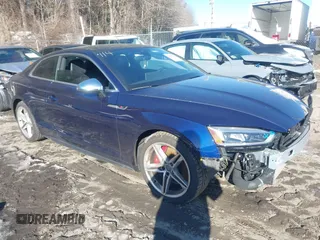 2018 Audi S5 Prestige z VIN WAUR4AF52JA055241, wystawiony jako IAAI lot #41377422 z przebiegiem 26 126 mil mil oraz . Historia ofert i sprzedaży dostępna na DreamBid. Obrazek 1.