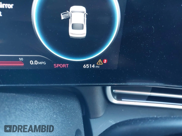 2024 Hyundai Elantra SEL with VIN KMHLM4DG3RU762482, listed as a IAAI auction lot 41289324 with 6,514 mi miles and . Bid and sale history available at DreamBid. Image 15.