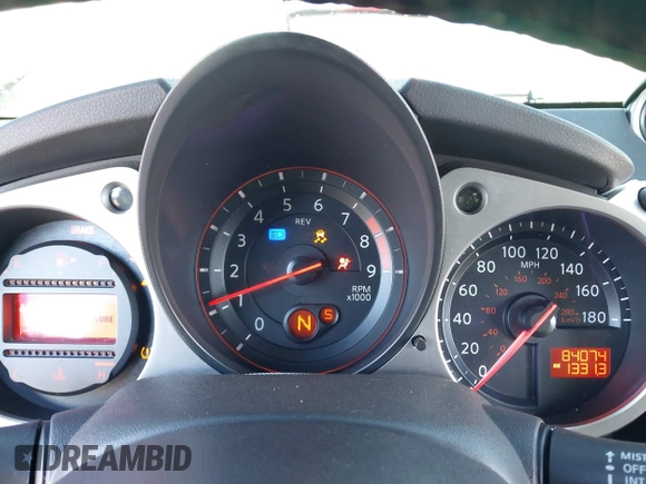2014 Nissan 370Z Nismo with VIN JN1AZ4EHXEM634418, listed as a IAAI auction lot 41308580 with 84,074 mi miles and . Bid and sale history available at DreamBid. Image 7.