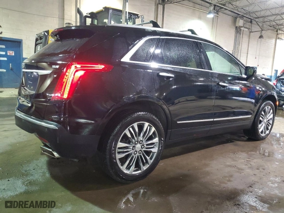 2017 Cadillac XT5 Premium Luxury FWD with VIN 1GYKNCRS4HZ304966, listed as a Copart auction lot 48248305 with NaN miles and Clean Title. Bid and sale history available at carsss.com. Image 3.