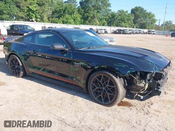 2022 Ford Mustang Mach 1 with VIN 1FA6P8R06N5552691, listed as a IAAI auction lot 42187210 with 32,545 mi miles and . Bid and sale history available at DreamBid. Image 1.