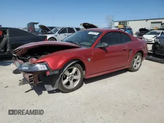 2004 Ford Mustang Standard with VIN 1FAFP40604F143332, listed as a Copart auction lot 52236235 with 144,315 mi miles and Salvage title. Bid and sale history available at DreamBid. Image 1.