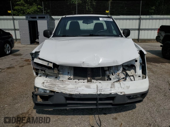 2012 Chevrolet Colorado Work Truck with VIN 1GCCSBF97C8156213, listed as a Copart auction lot 59138685 with 171,642 mi miles and Salvage title. Bid and sale history available at DreamBid. Image 5.