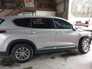 2019 Hyundai Santa Fe SE with VIN 5NMS23AD9KH035161, listed as a IAAI auction lot 41757044 with 124,835 mi miles. Bid and sale history available at carsss.com. Image 13.