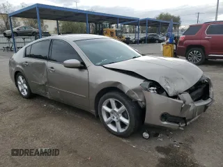 2006 Nissan Maxima 3.5 SL with VIN 1N4BA41E96C800624, listed as a Copart auction lot 48940255 with 0 mi miles and Salvage Title. Bid and sale history available at carsss.com. Image 4.