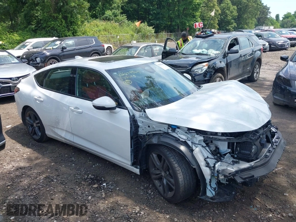 2024 Acura Integra Technology with VIN 19UDE4H61RA012072, listed as a IAAI auction lot 42608969 with 32,517 mi miles and . Bid and sale history available at DreamBid. Image 13.