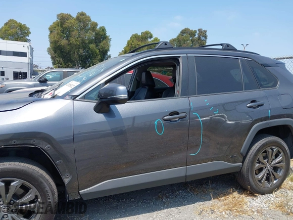 2023 Toyota RAV4 Hybrid XLE Premium with VIN 4T3B6RFV9PU117919, listed as a IAAI auction lot 42528322 with 27,236 mi miles and . Bid and sale history available at DreamBid. Image 14.