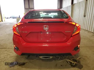2019 Honda Civic Sport with VIN 2HGFC2F84KH550926, listed as a Copart auction lot 49224605 with 109,348 mi miles and Salvage Title. Bid and sale history available at DreamBid. Image 6.