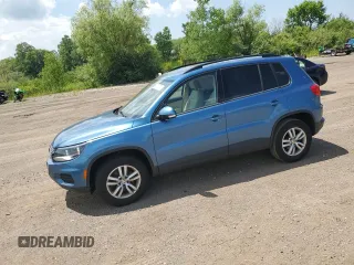 2017 Volkswagen Tiguan S with VIN WVGBV7AX5HW510461, listed as a Copart auction lot 62353115 with 74,607 mi miles and Clean title. Bid and sale history available at DreamBid. Image 1.