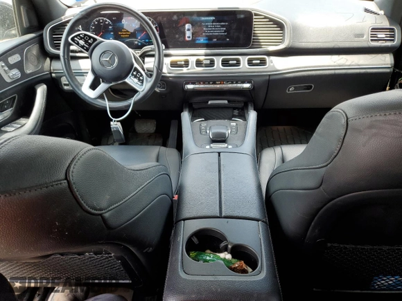 2021 Mercedes-Benz GLS 450 with VIN 4JGFF5KE2MA461453, listed as a Copart auction lot 55395124 with 57,363 mi miles and Salvage Title. Bid and sale history available at DreamBid. Image 8.