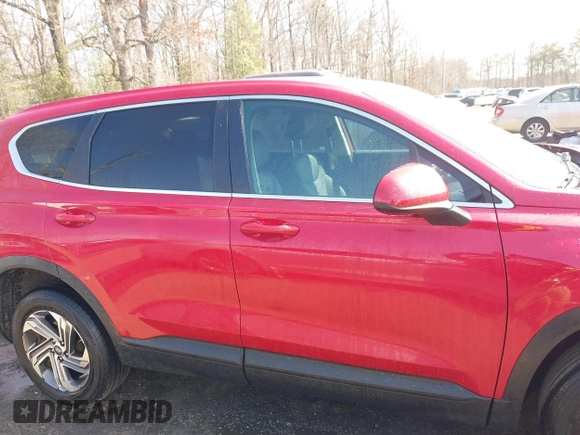 2021 Hyundai Santa Fe SE with VIN 5NMS1DAJ9MH351192, listed as a IAAI auction lot 41712920 with 54,284 mi miles. Bid and sale history available at carsss.com. Image 14.