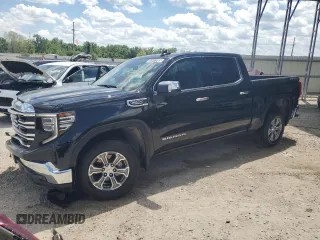 2025 GMC Sierra 1500 SLT z VIN 3GTUUDED2SG247057, wystawiony jako Copart lot #56977765 z przebiegiem 6 343 mil mil oraz Czysty tytuł • Clean title. Historia ofert i sprzedaży dostępna na DreamBid. Obrazek 1.