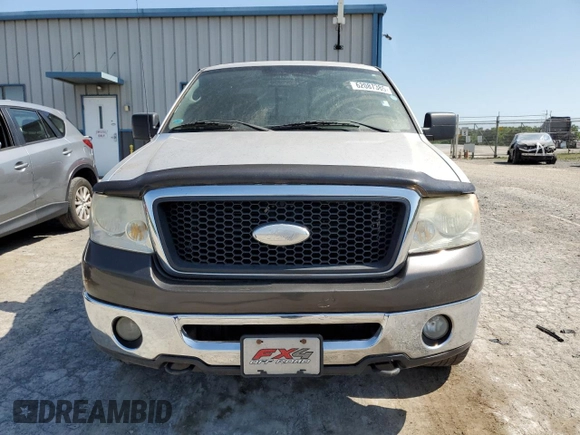 2006 Ford F-150 XLT with VIN 1FTPW14576FA46097, listed as a Copart auction lot 62087385 with 261,600 mi miles and Clean title. Bid and sale history available at DreamBid. Image 5.