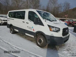 2017 Ford Transit XL with VIN 1FMZK1YM5HKA34719, listed as a Copart auction lot 45694555 with 41,359 mi miles and Salvage title. Bid and sale history available at DreamBid. Image 4.